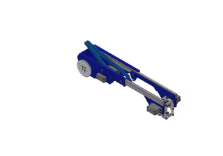 Leviticus robot mechanism close-up