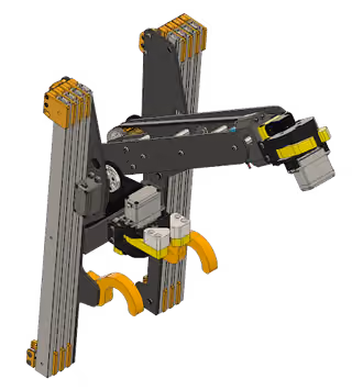 Leviticus robot vertical view
